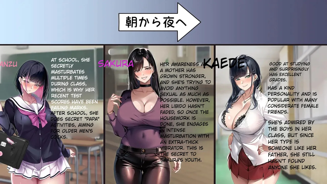 The Story Of A Peerless Father Impregnating His Black-haired Gyaru Daughter. page 32