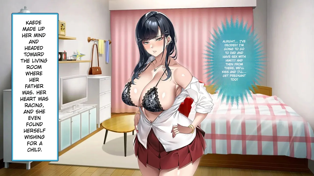 The Story Of A Peerless Father Impregnating His Black-haired Gyaru Daughter. page 420