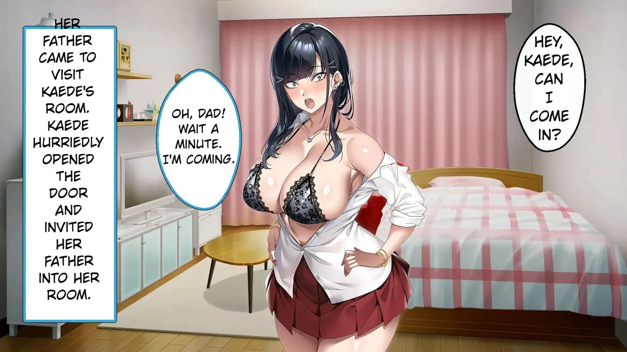 The Story Of A Peerless Father Impregnating His Black-haired Gyaru Daughter. page 473