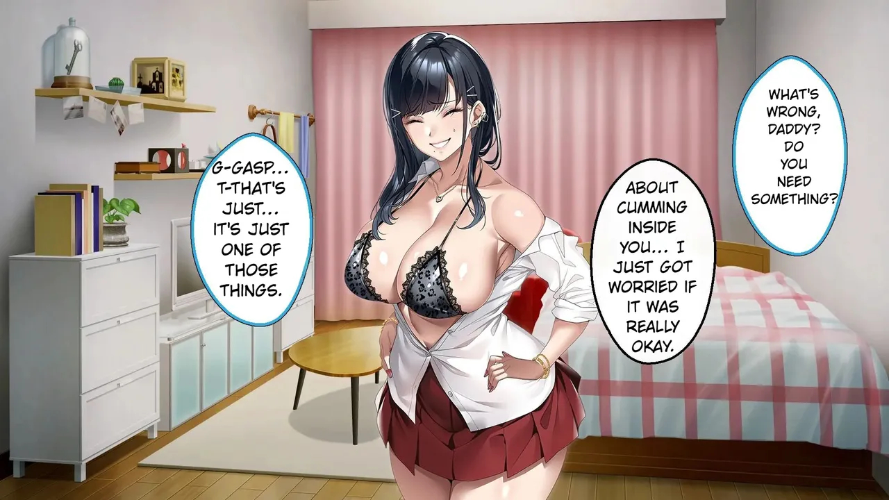 The Story Of A Peerless Father Impregnating His Black-haired Gyaru Daughter. page 474