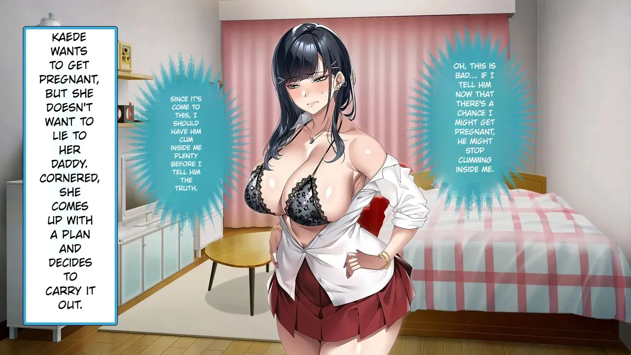 The Story Of A Peerless Father Impregnating His Black-haired Gyaru Daughter. page 475