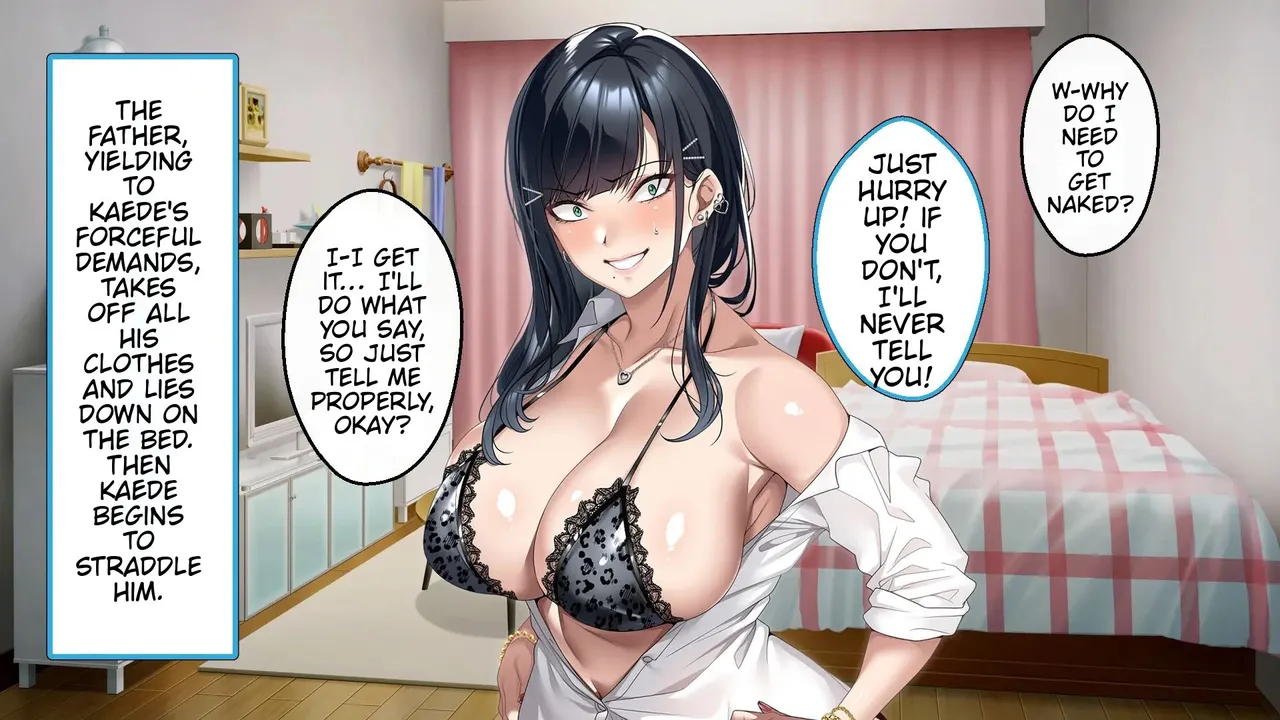 The Story Of A Peerless Father Impregnating His Black-haired Gyaru Daughter. page 477