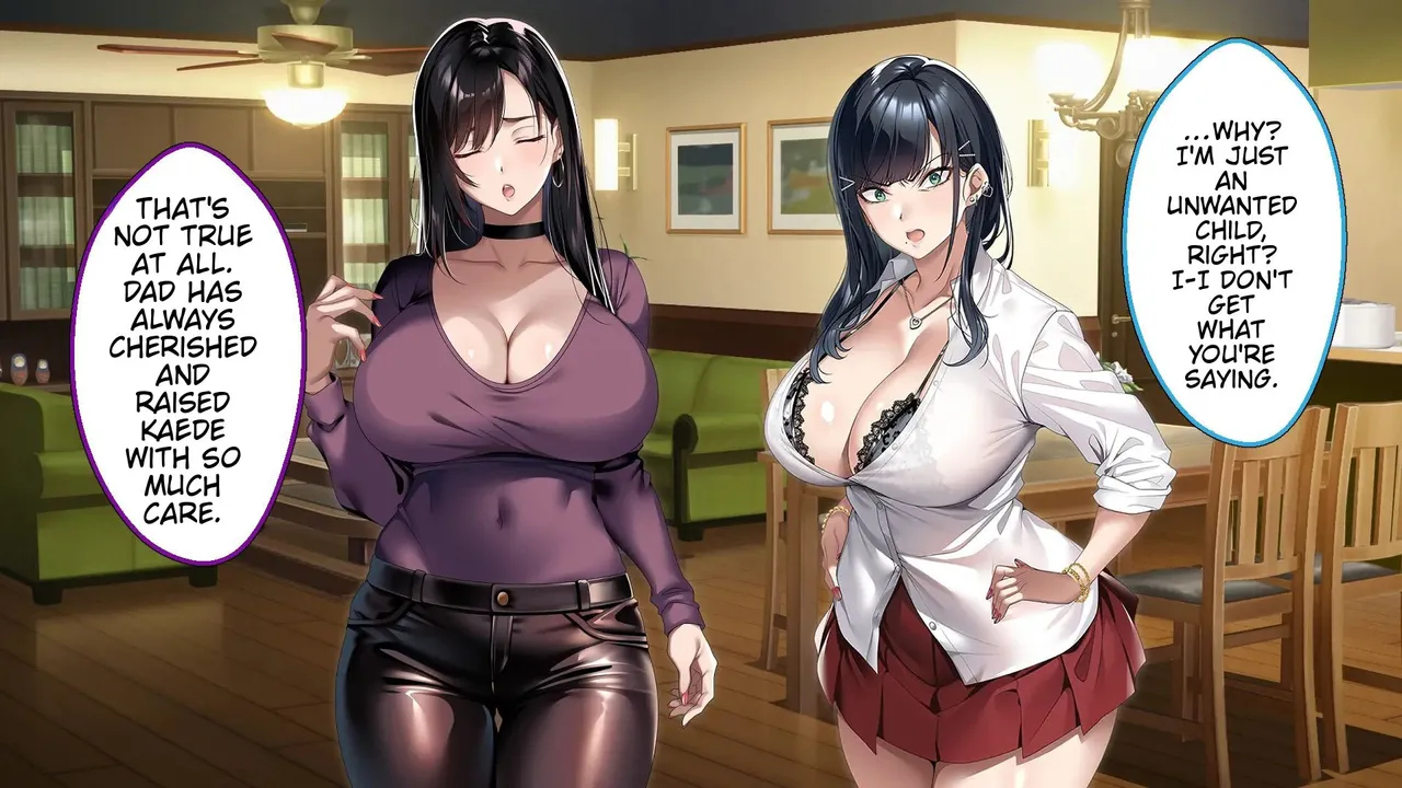 The Story Of A Peerless Father Impregnating His Black-haired Gyaru Daughter. page 50