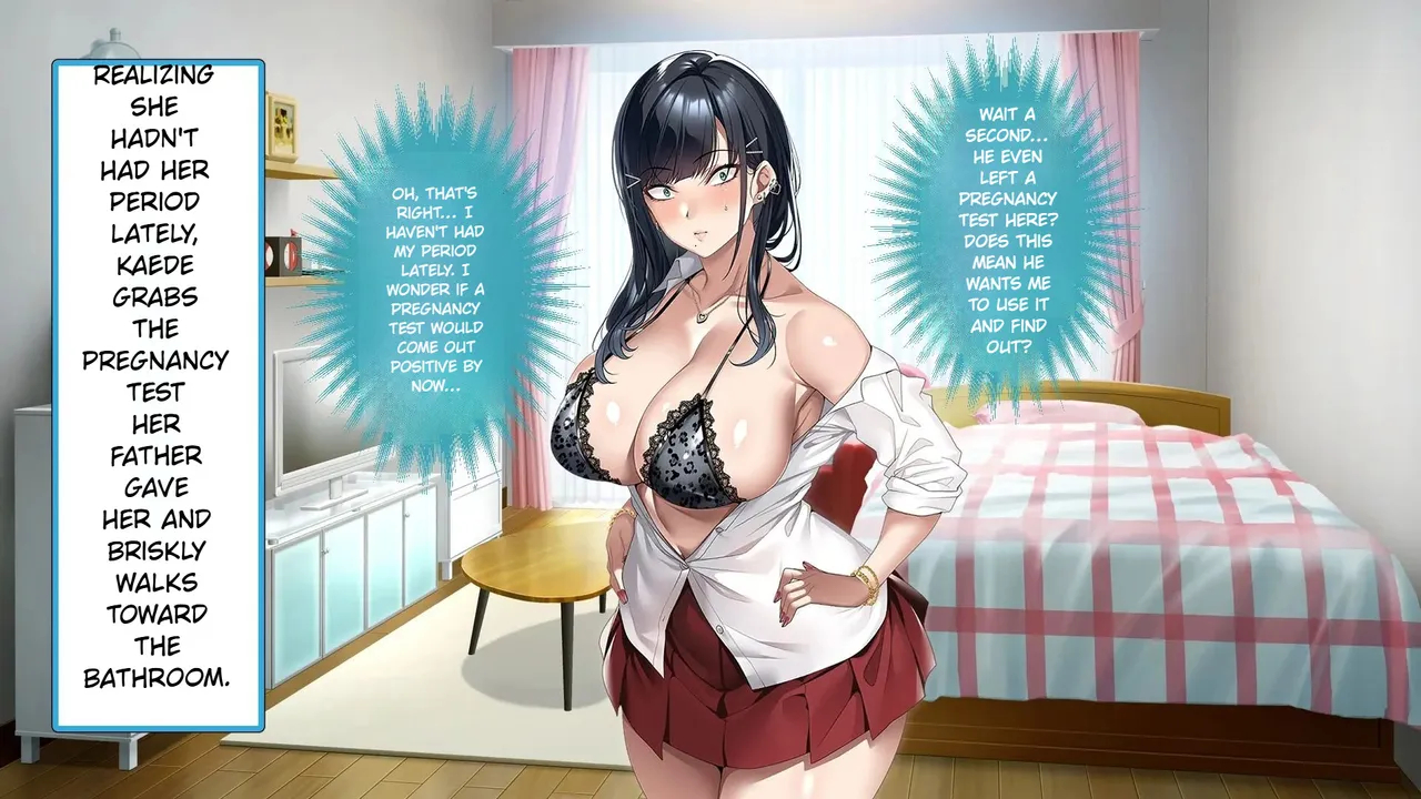 The Story Of A Peerless Father Impregnating His Black-haired Gyaru Daughter. page 513