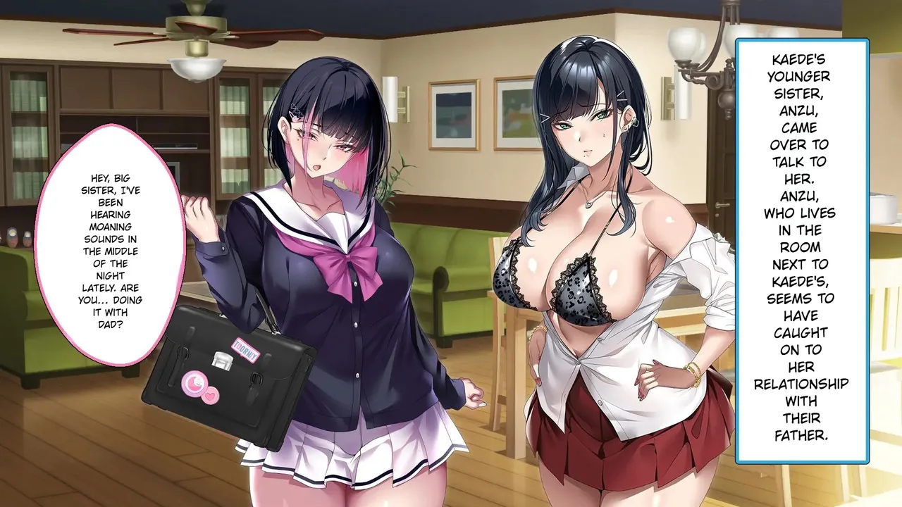The Story Of A Peerless Father Impregnating His Black-haired Gyaru Daughter. page 521