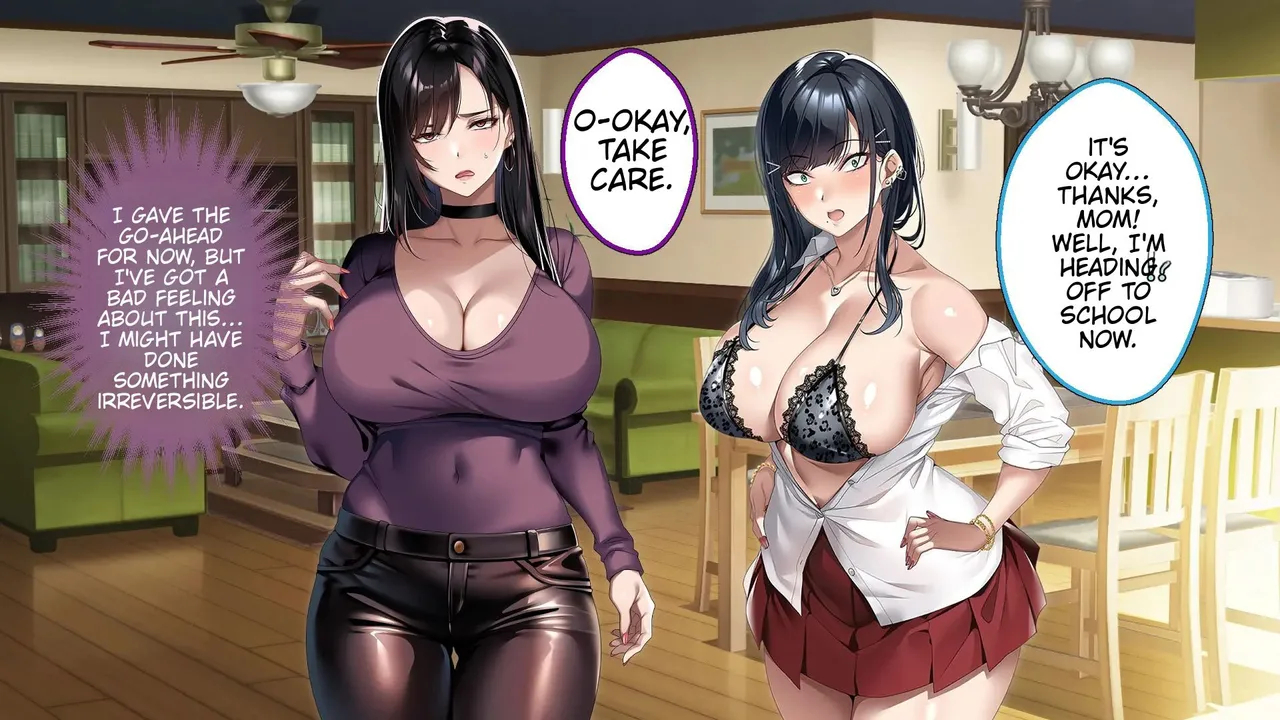 The Story Of A Peerless Father Impregnating His Black-haired Gyaru Daughter. page 533