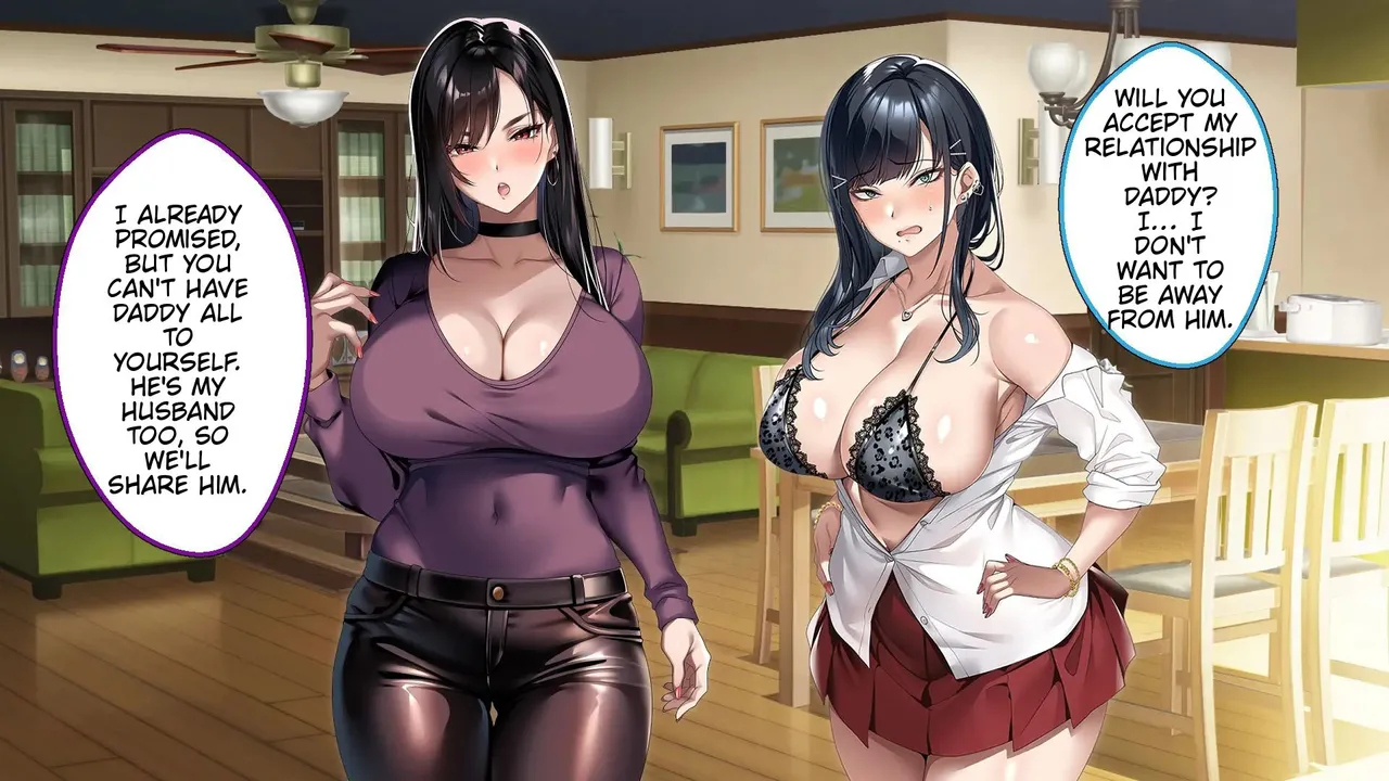 The Story Of A Peerless Father Impregnating His Black-haired Gyaru Daughter. page 576