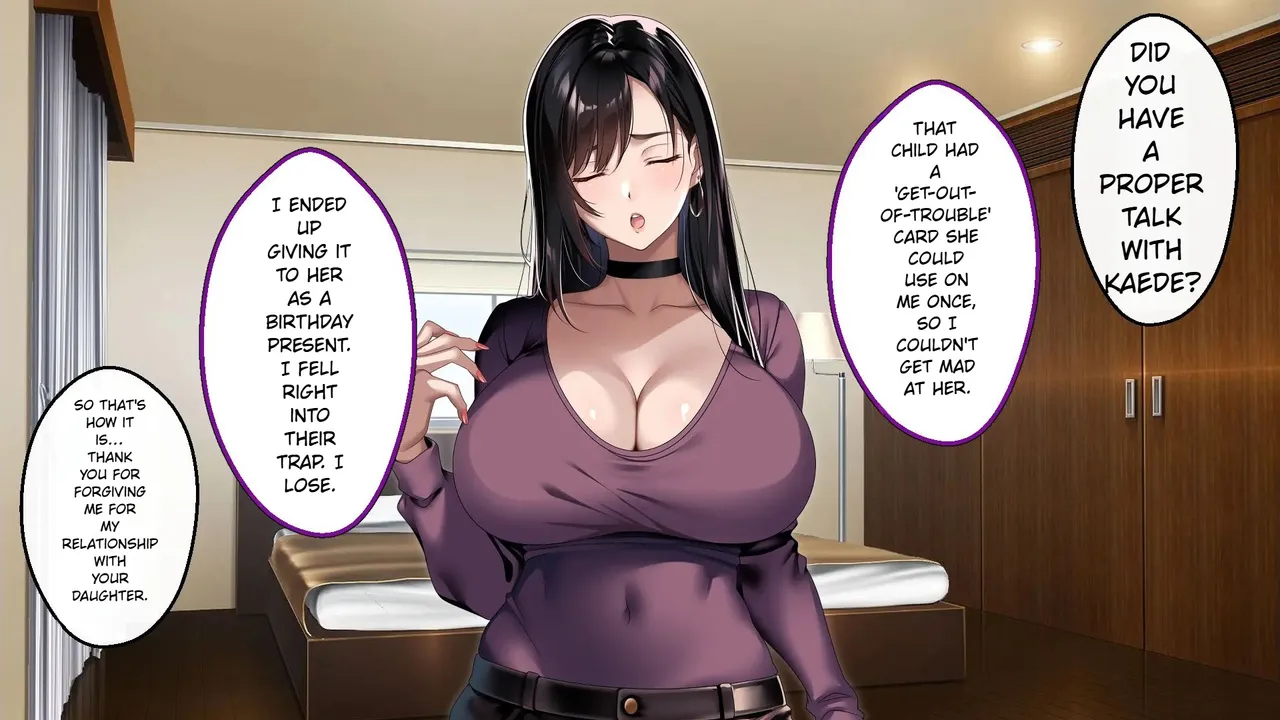 The Story Of A Peerless Father Impregnating His Black-haired Gyaru Daughter. page 586