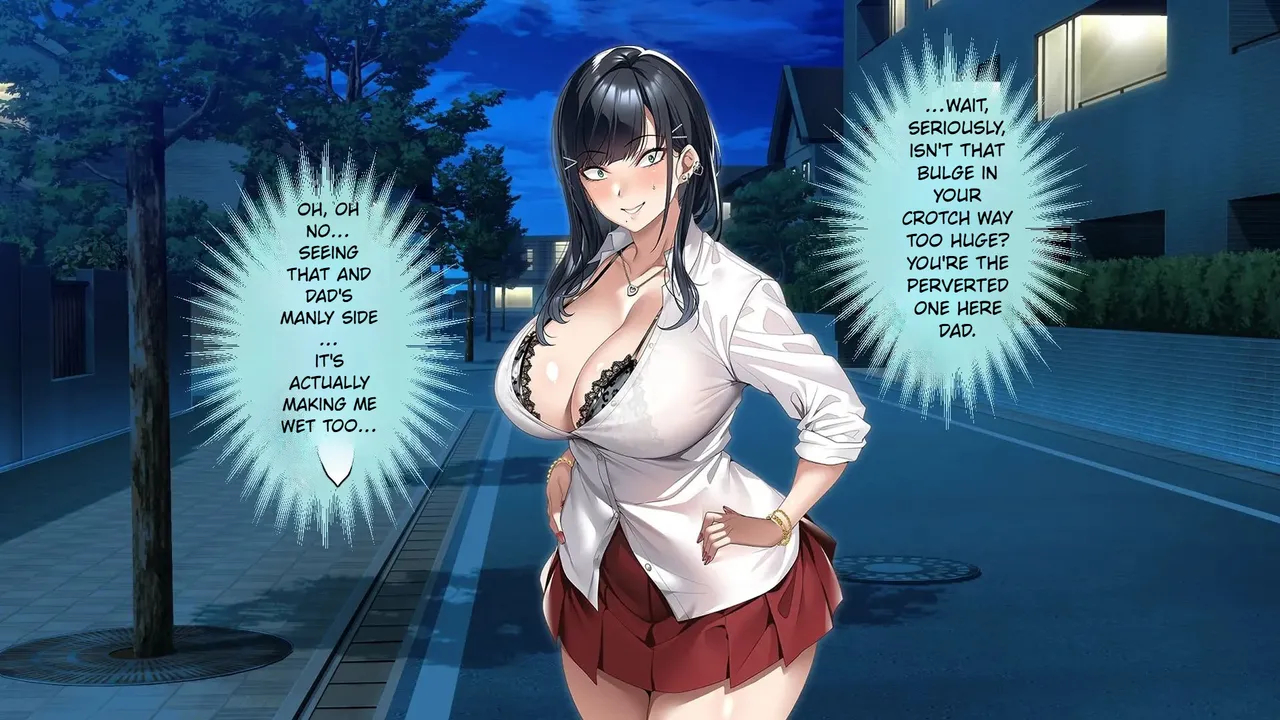The Story Of A Peerless Father Impregnating His Black-haired Gyaru Daughter. page 74