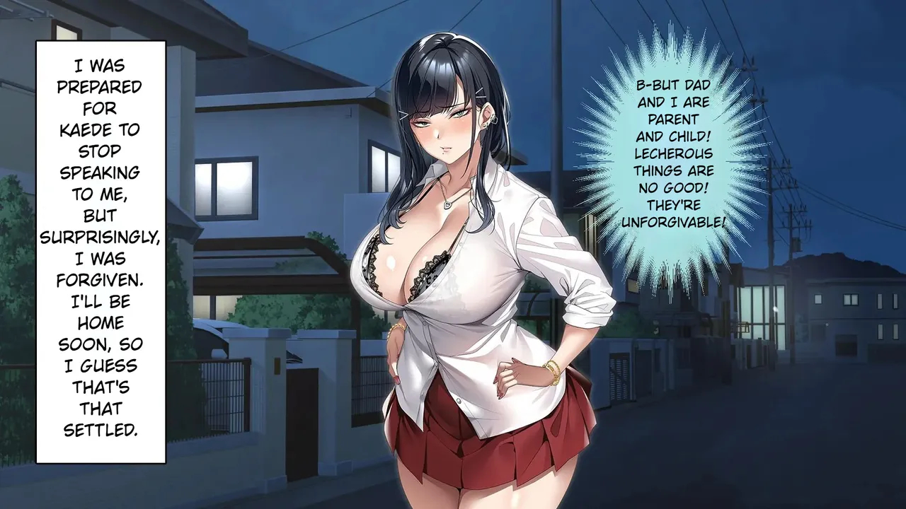 The Story Of A Peerless Father Impregnating His Black-haired Gyaru Daughter. page 76