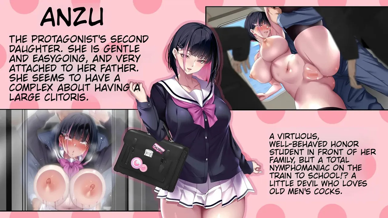 The Story Of A Peerless Father Impregnating His Black-haired Gyaru Daughter. page 8