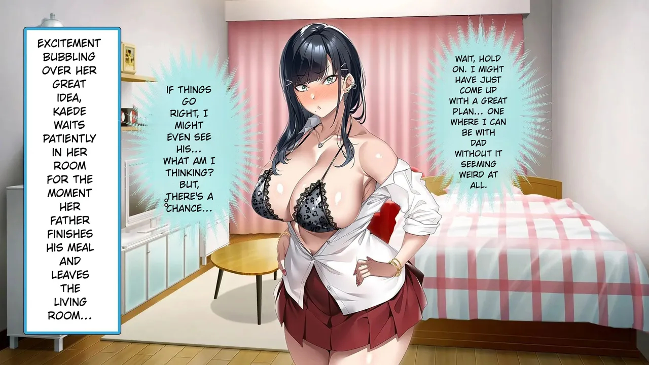The Story Of A Peerless Father Impregnating His Black-haired Gyaru Daughter. page 83