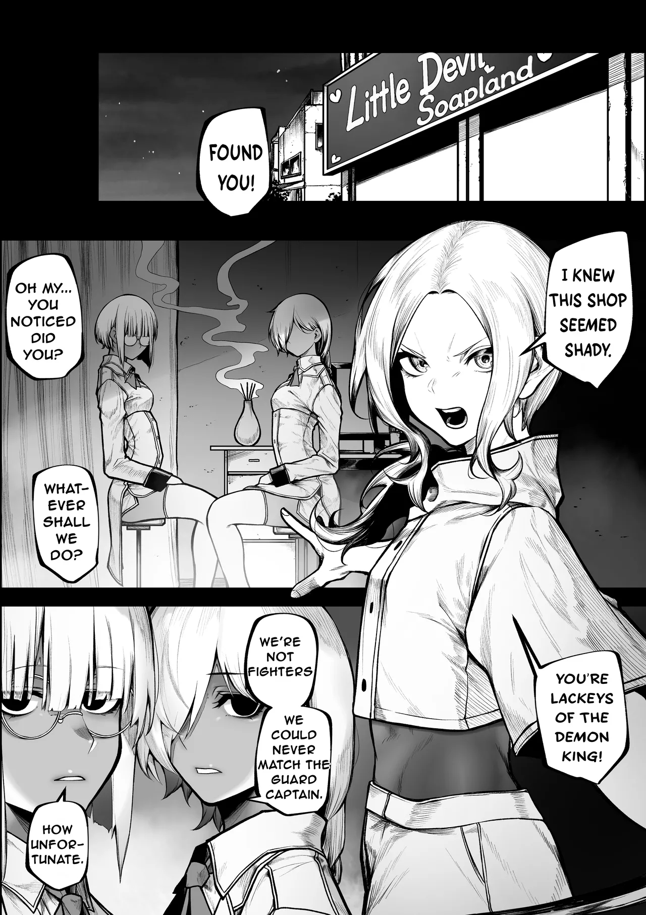 The Story Of Paying At A Shady Shop To Be Allowed To Cum page 1