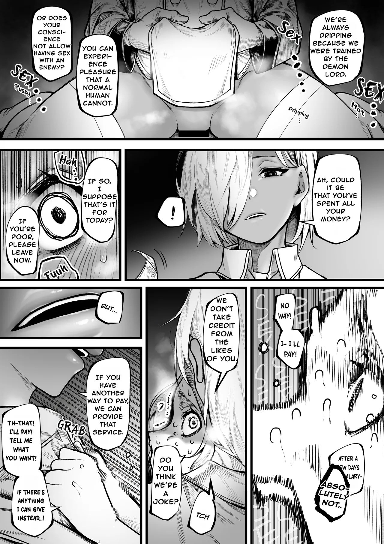 The Story Of Paying At A Shady Shop To Be Allowed To Cum page 12