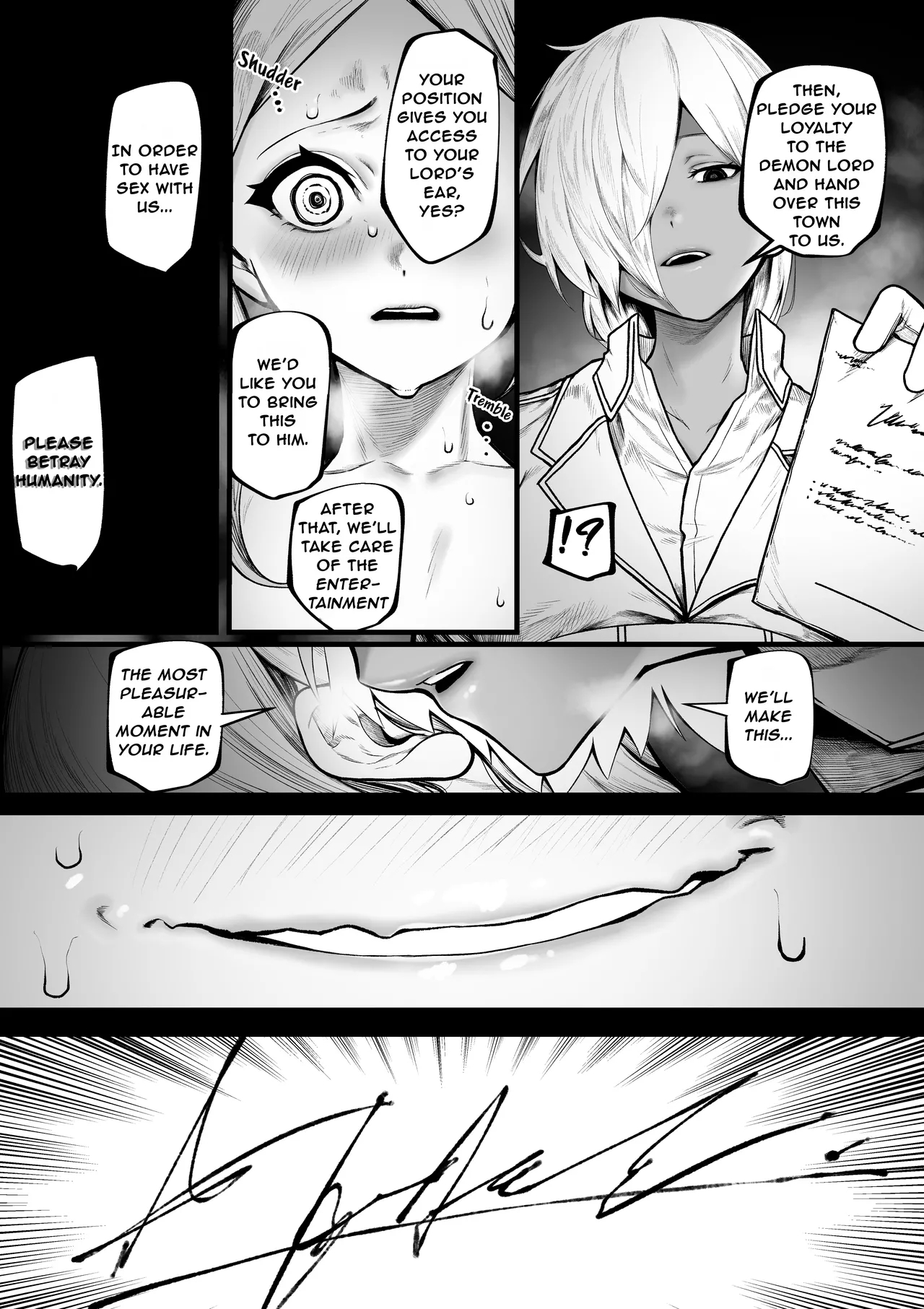The Story Of Paying At A Shady Shop To Be Allowed To Cum page 13