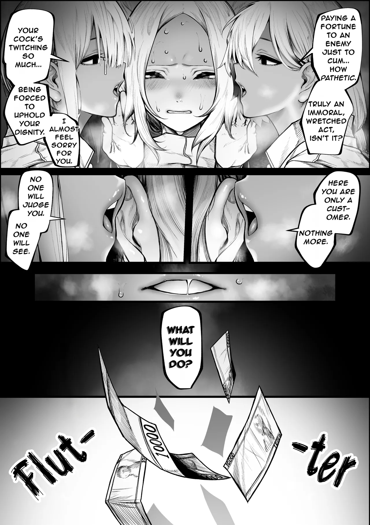The Story Of Paying At A Shady Shop To Be Allowed To Cum page 7