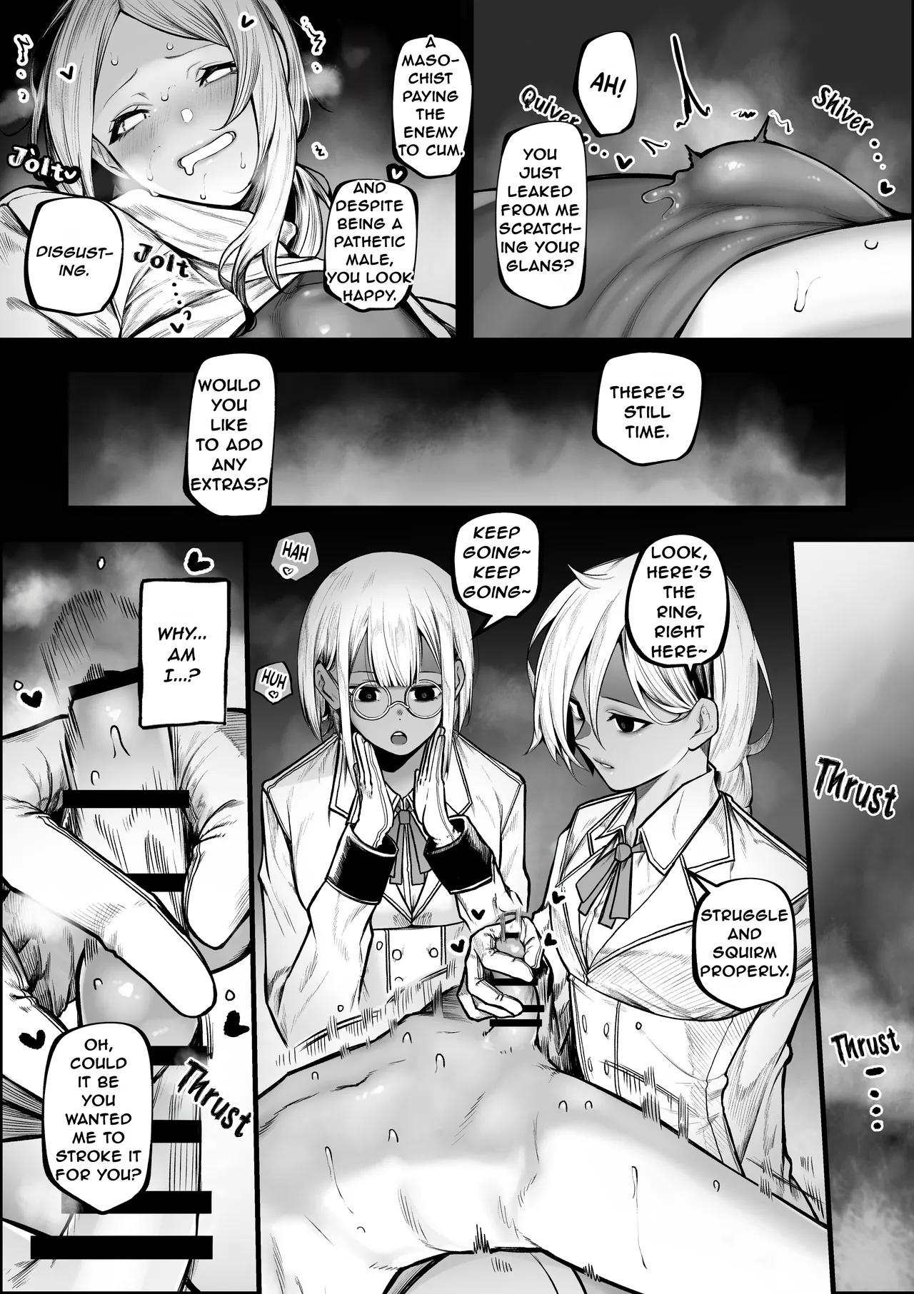The Story Of Paying At A Shady Shop To Be Allowed To Cum page 9