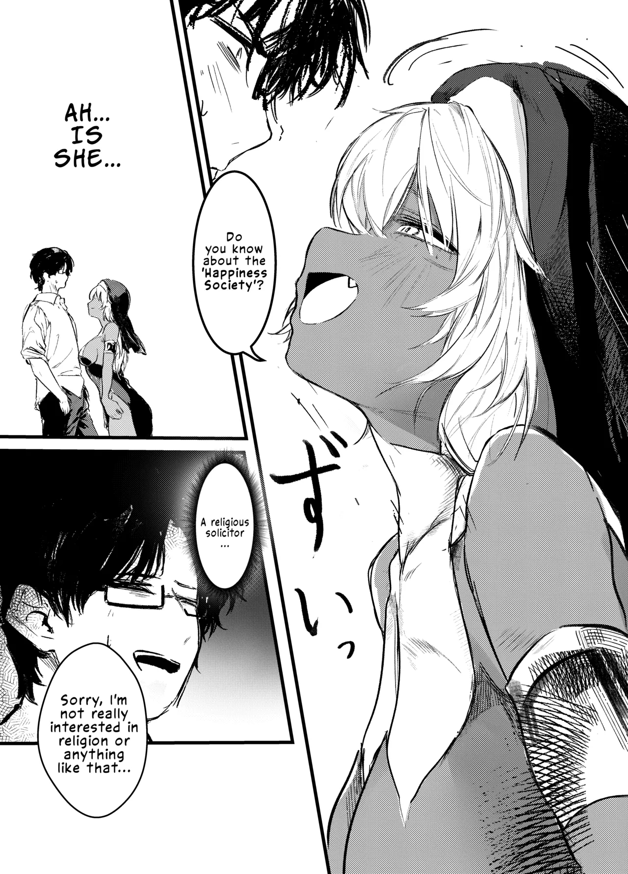 The Tanned Gal Nun's "correction" Religious Recruitment page 6