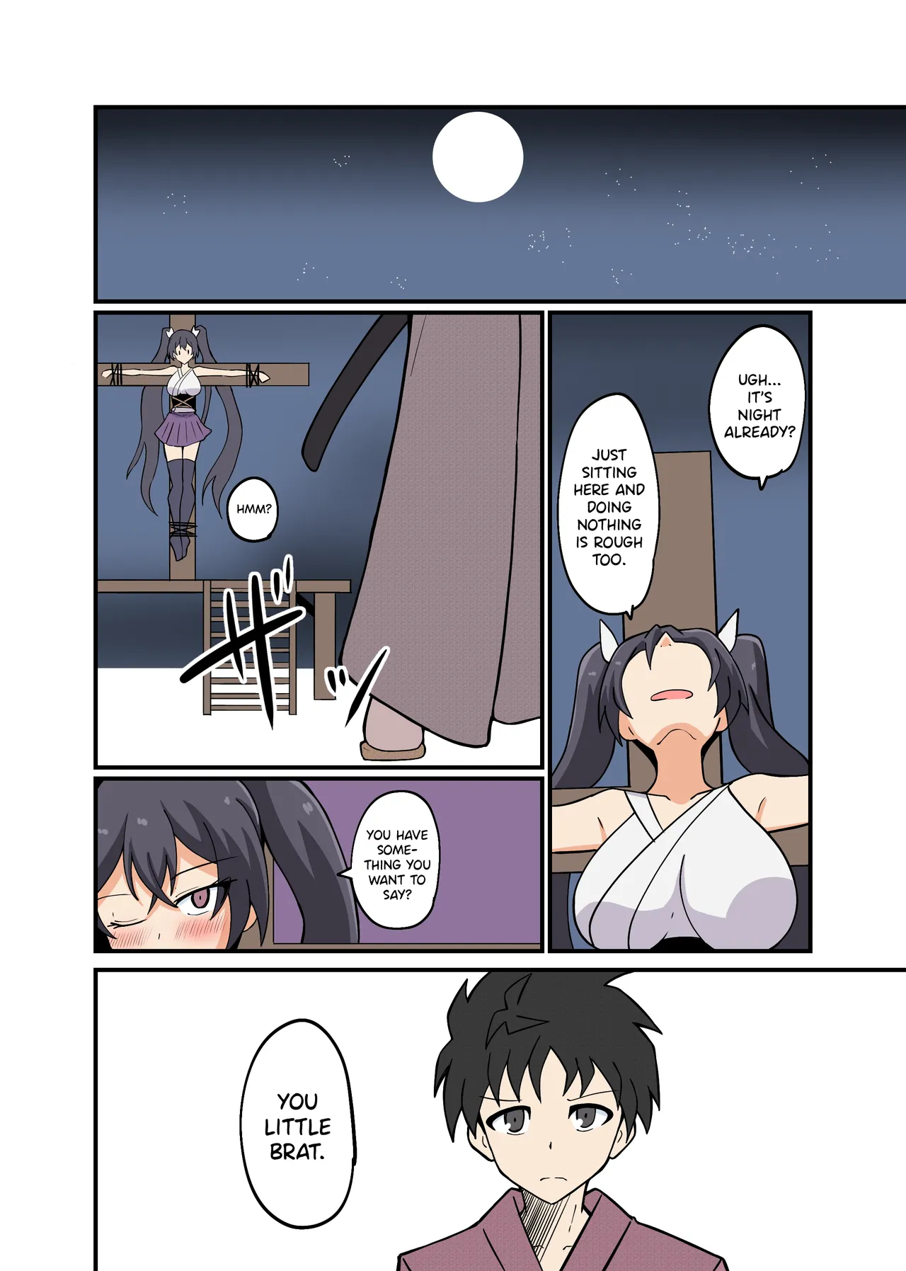 The Wandering Female Samurai And The Tickling Punishment page 4