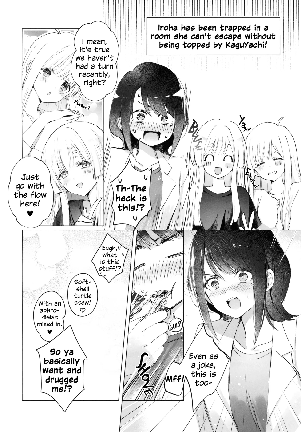 There's No Freaking Way I'll Be In A Threesome! Unless... page 3