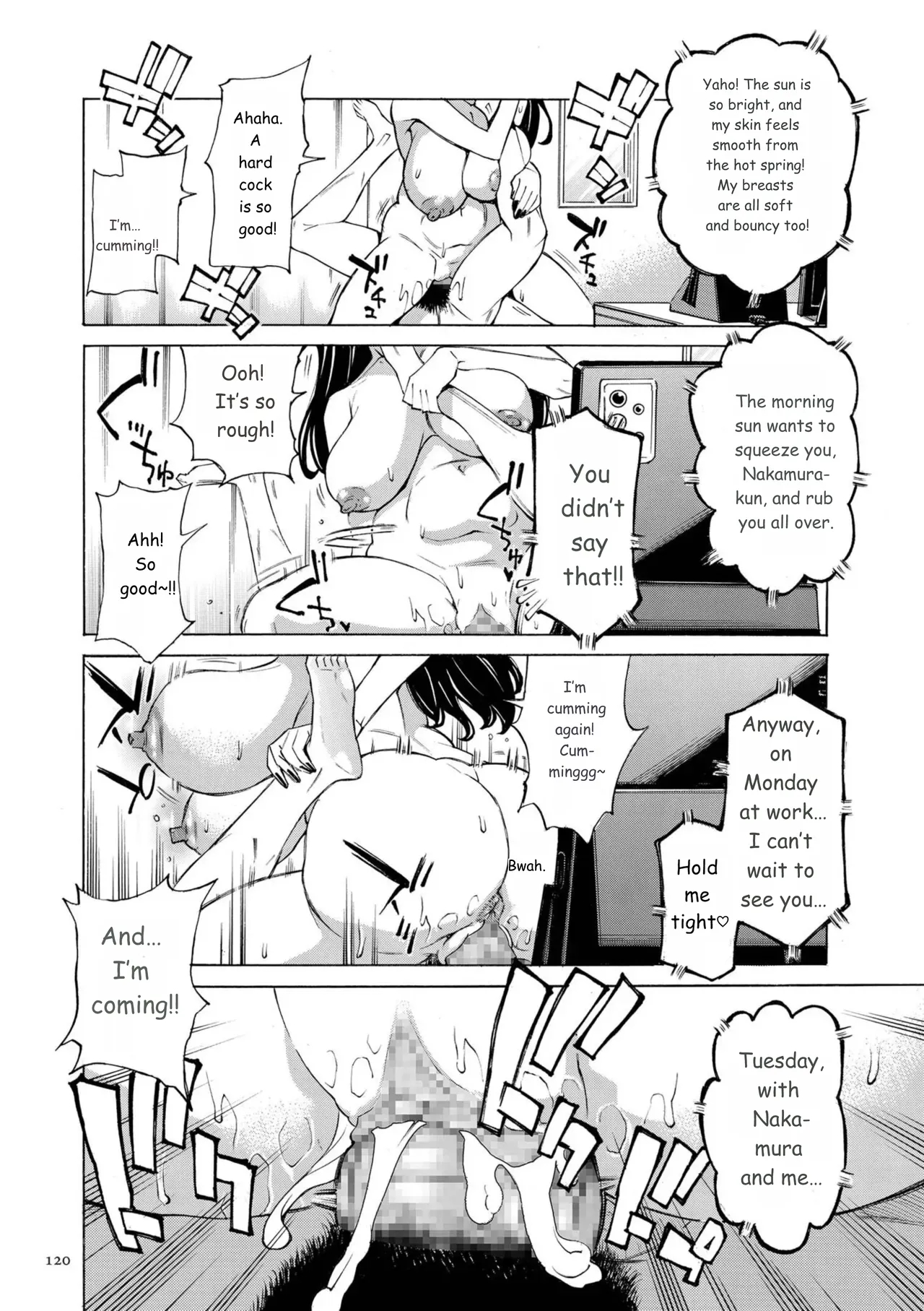 Three Milfs Fukura-ke No Inran 3 Jukujo page 120