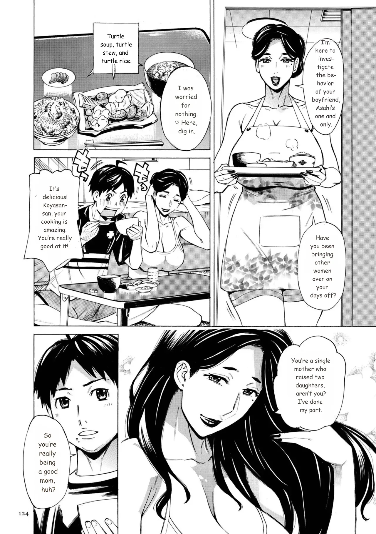 Three Milfs Fukura-ke No Inran 3 Jukujo page 124