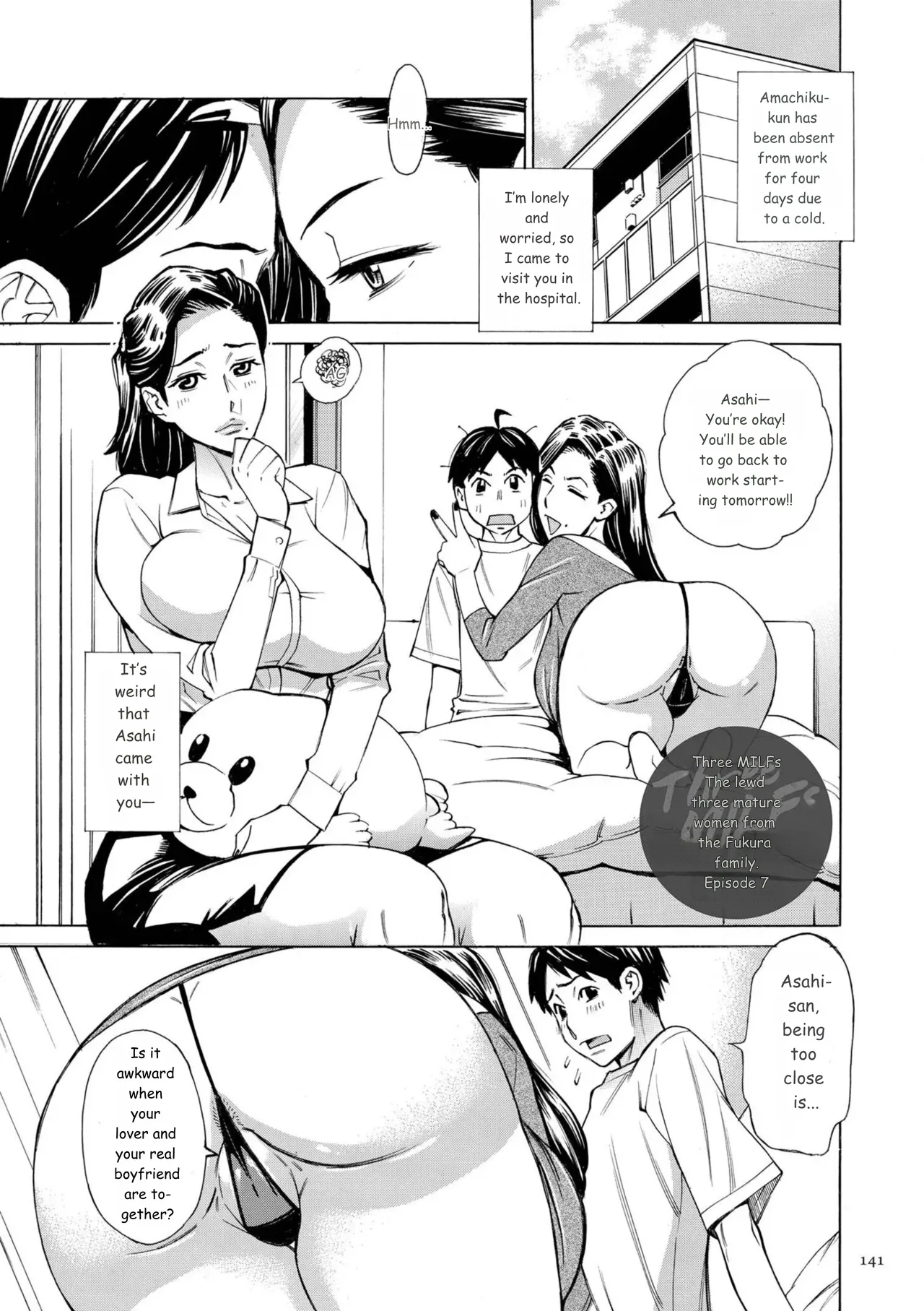 Three Milfs Fukura-ke No Inran 3 Jukujo page 141