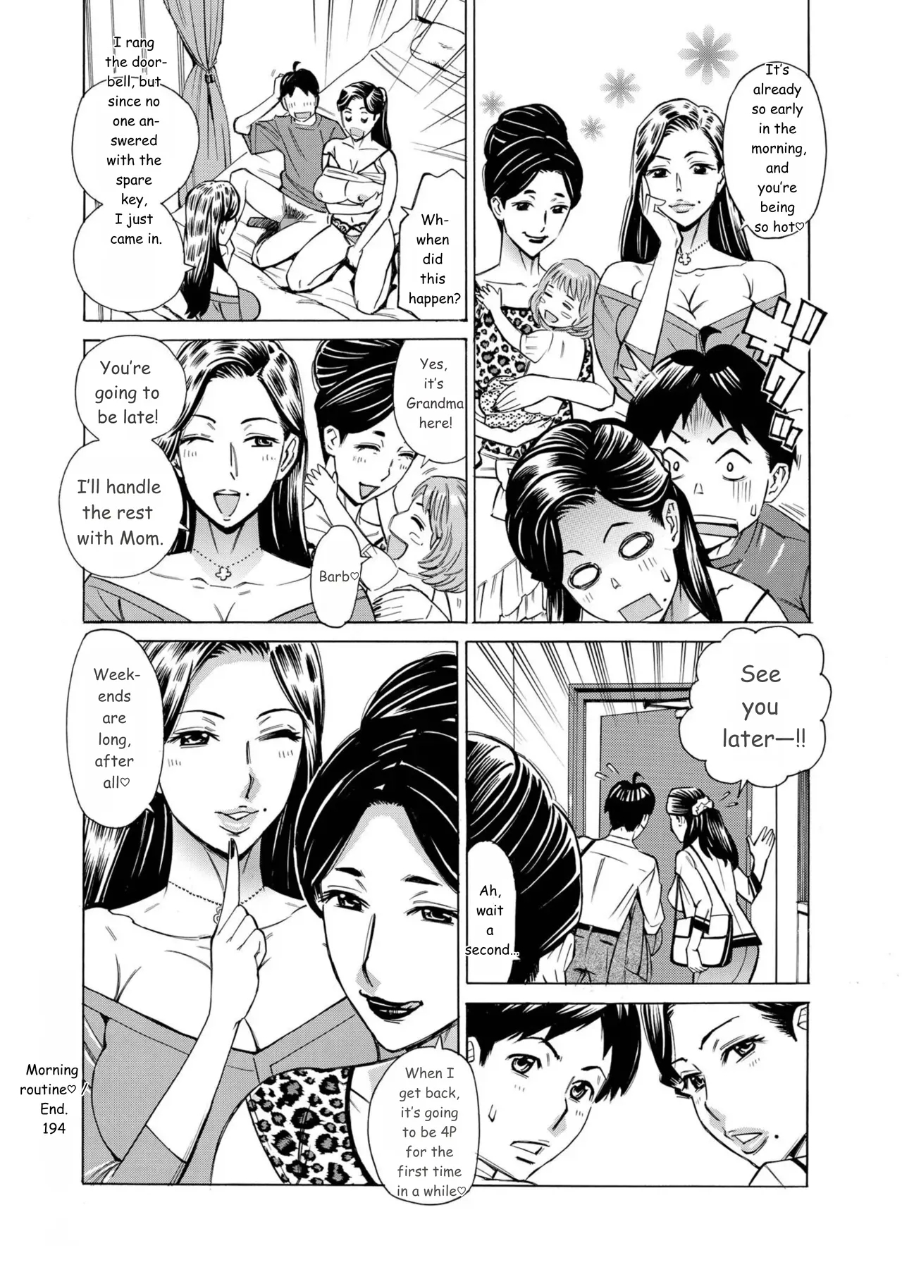 Three Milfs Fukura-ke No Inran 3 Jukujo page 194