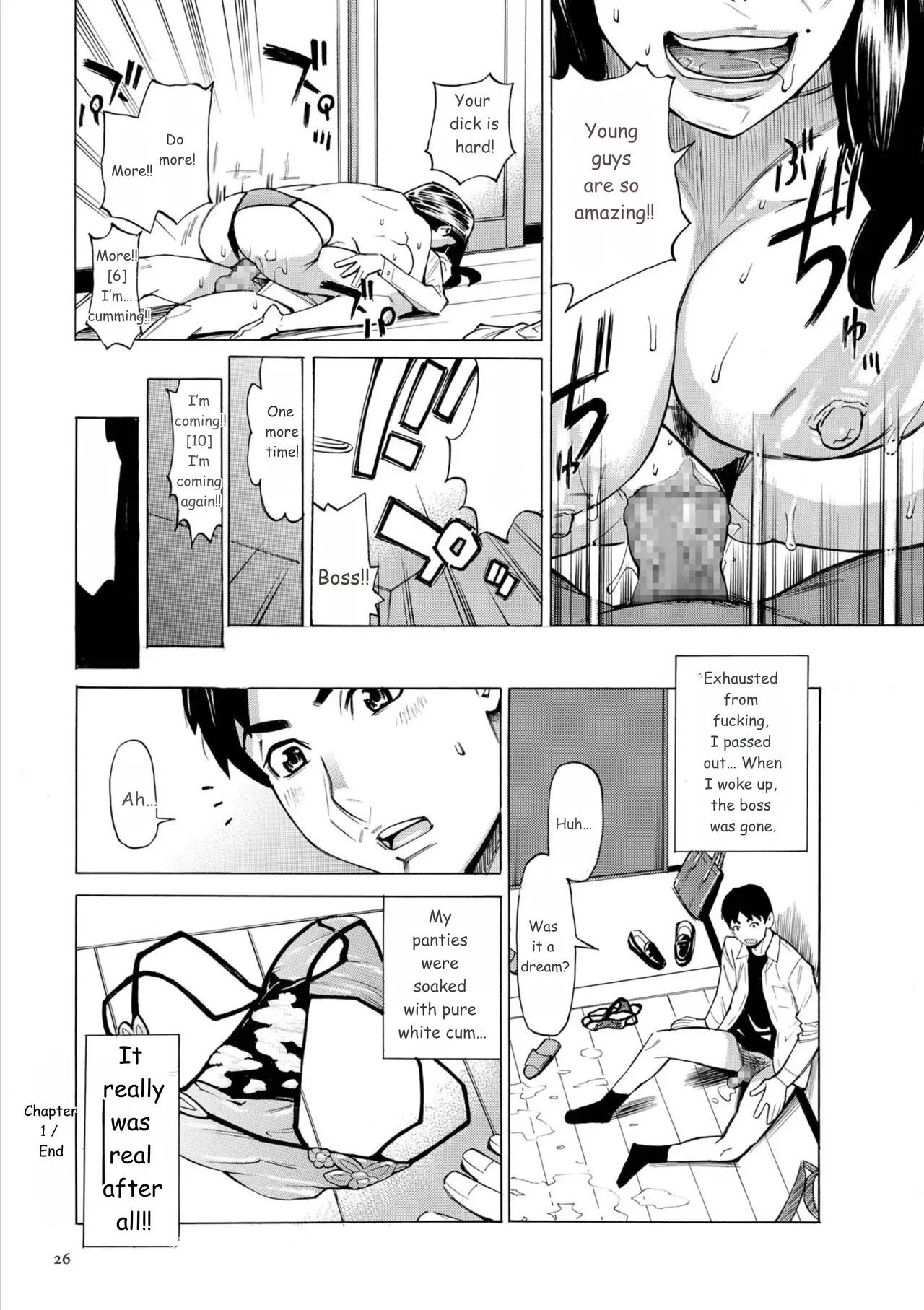 Three Milfs Fukura-ke No Inran 3 Jukujo page 26