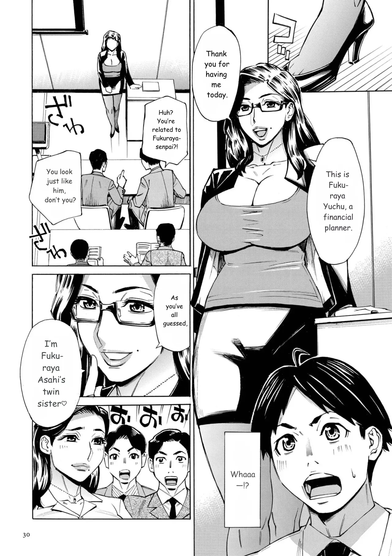 Three Milfs Fukura-ke No Inran 3 Jukujo page 30