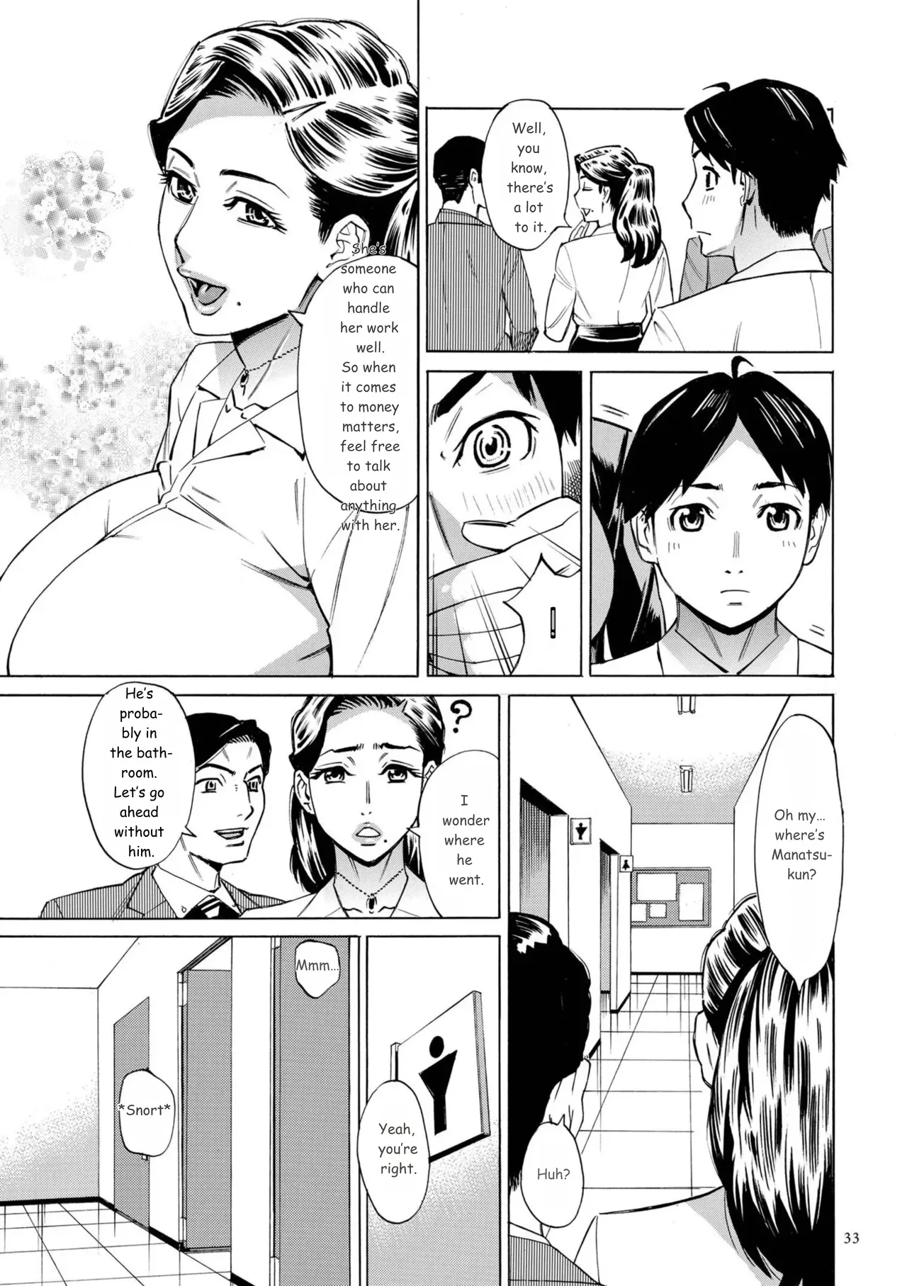 Three Milfs Fukura-ke No Inran 3 Jukujo page 33
