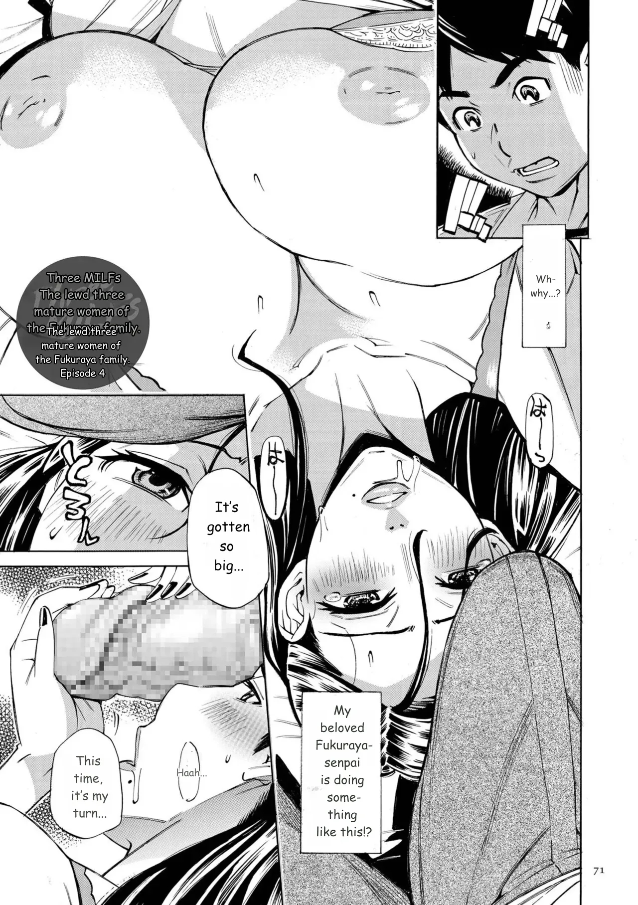 Three Milfs Fukura-ke No Inran 3 Jukujo page 71