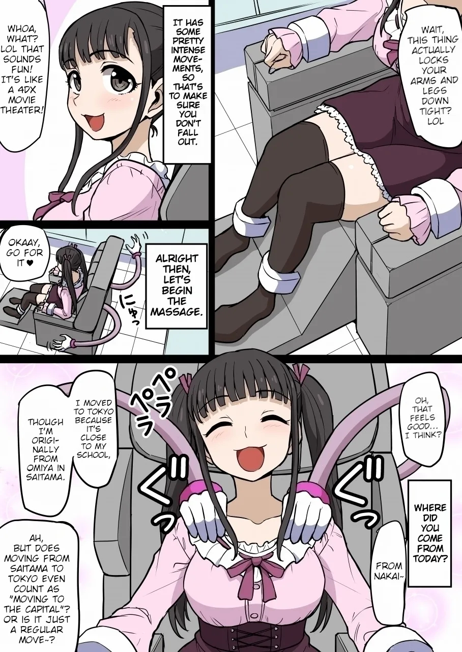 Tickle Massage Chair 6: Himeko-chan, The Otaku Circle Princess page 4