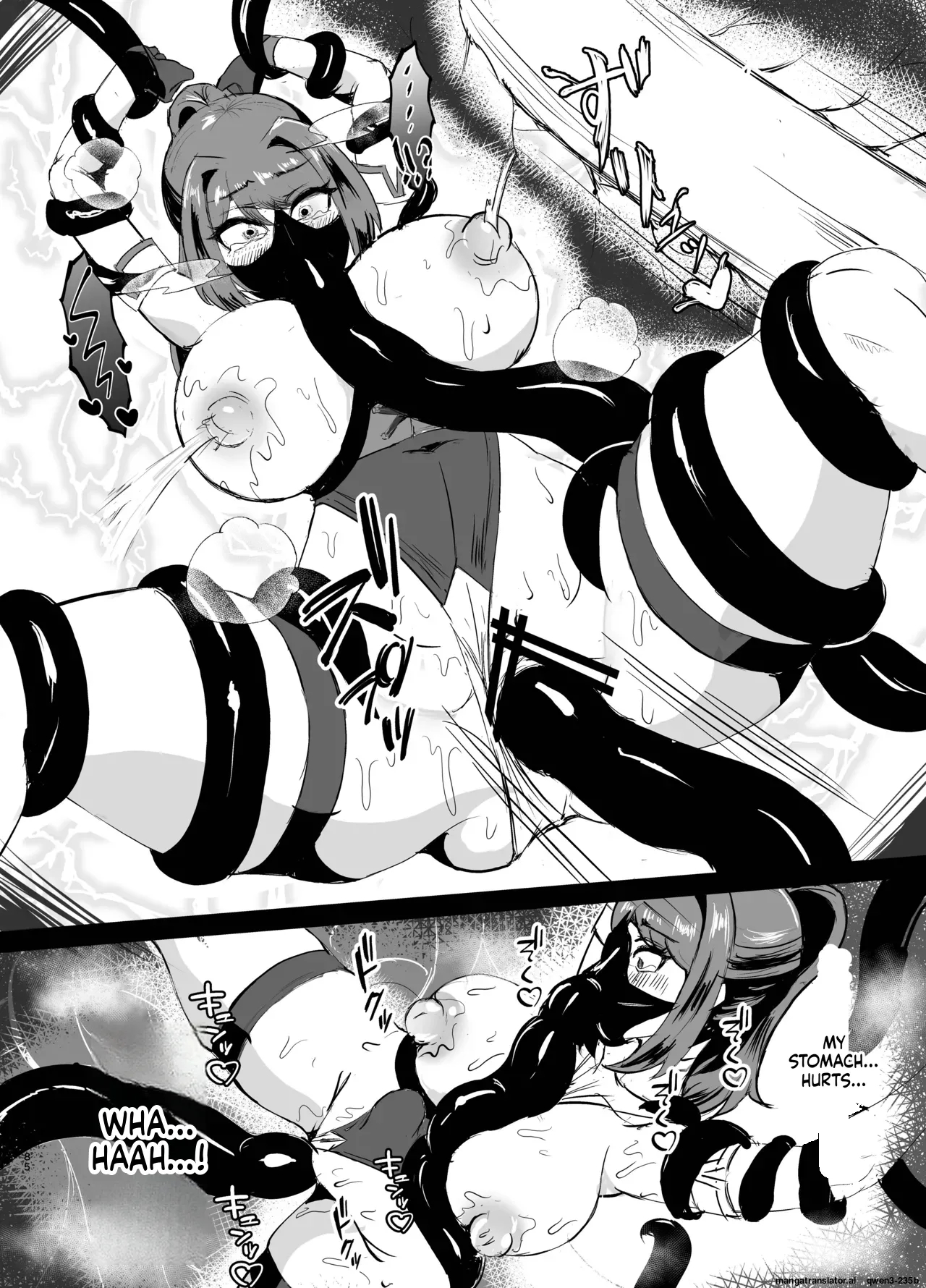 Wakate Elite Na Seijo Kishi-sama, Kyouaku Shokushu Ni Shiborareru ~mugen Ni Ikasare Buzama Haiboku Maryokujiru Tarenagashi Genkai Energy Drain Hen~ page 33
