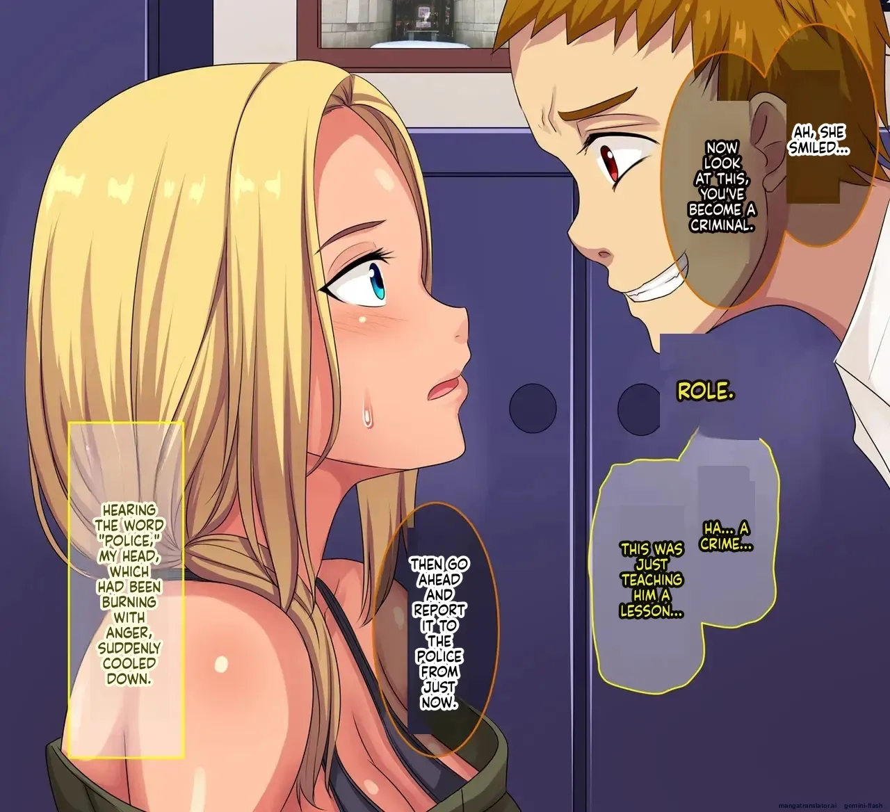 Waribashi Kouka - Tasukete......kaa-san Ga Gachikuzu Classmate Ni Kowasarechau page 37