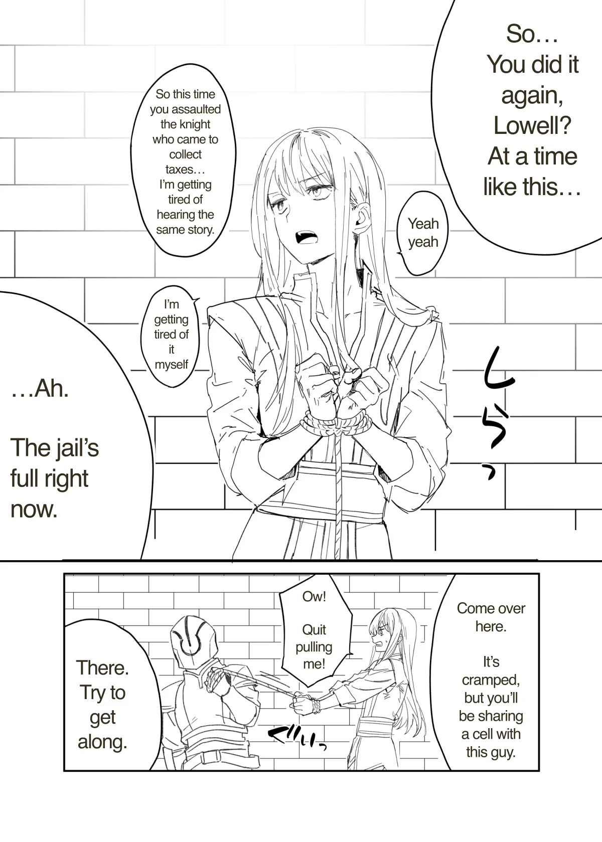 We're Cellmates Now, So Let's Get Along, Okay? page 2
