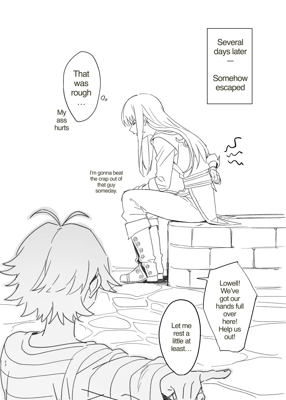We're Cellmates Now, So Let's Get Along, Okay? page 21