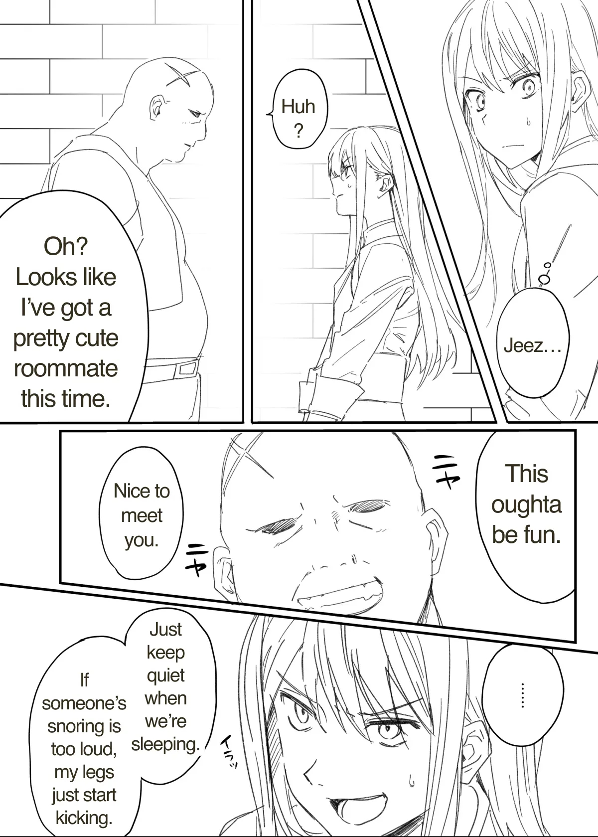 We're Cellmates Now, So Let's Get Along, Okay? page 3