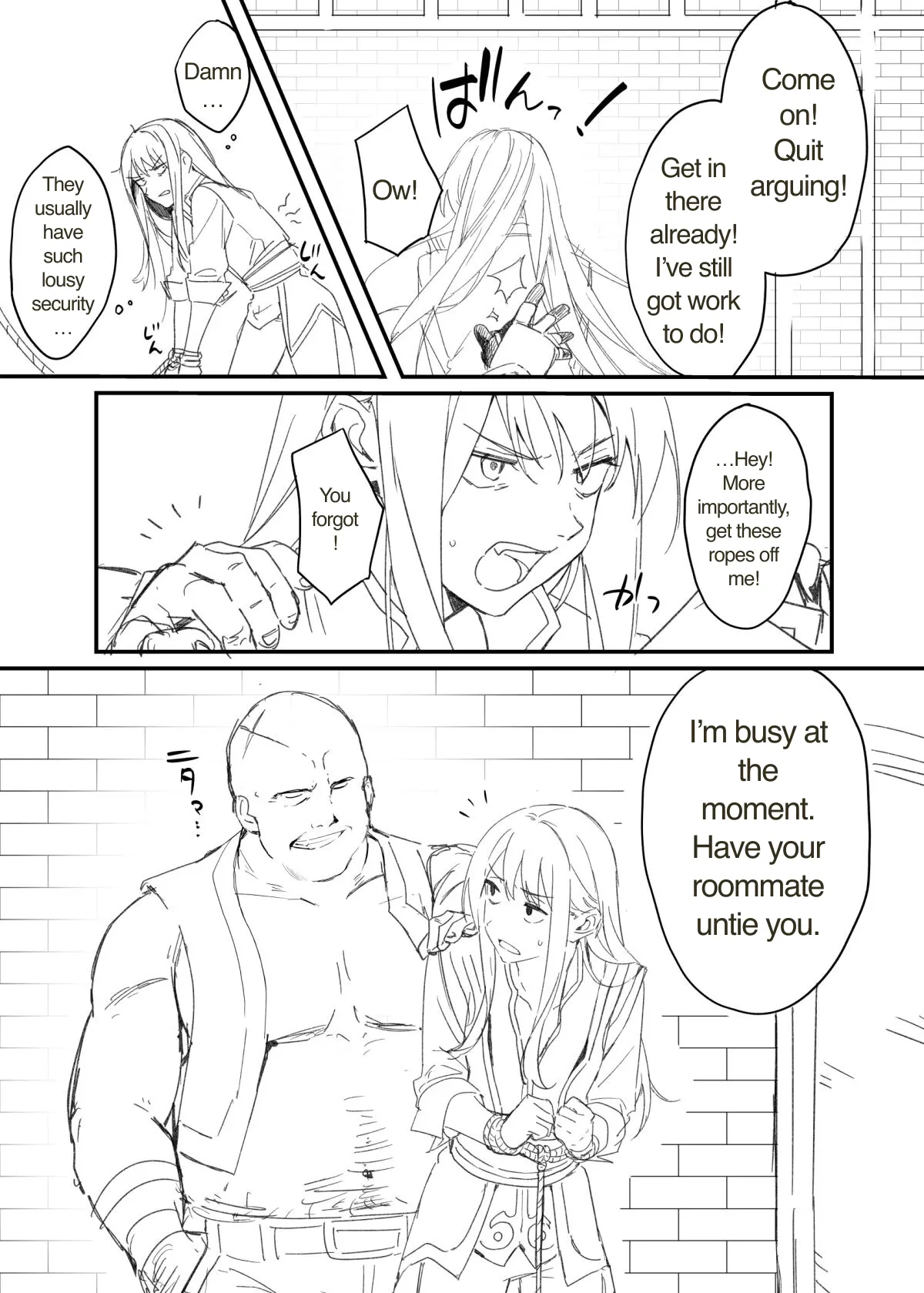 We're Cellmates Now, So Let's Get Along, Okay? page 4