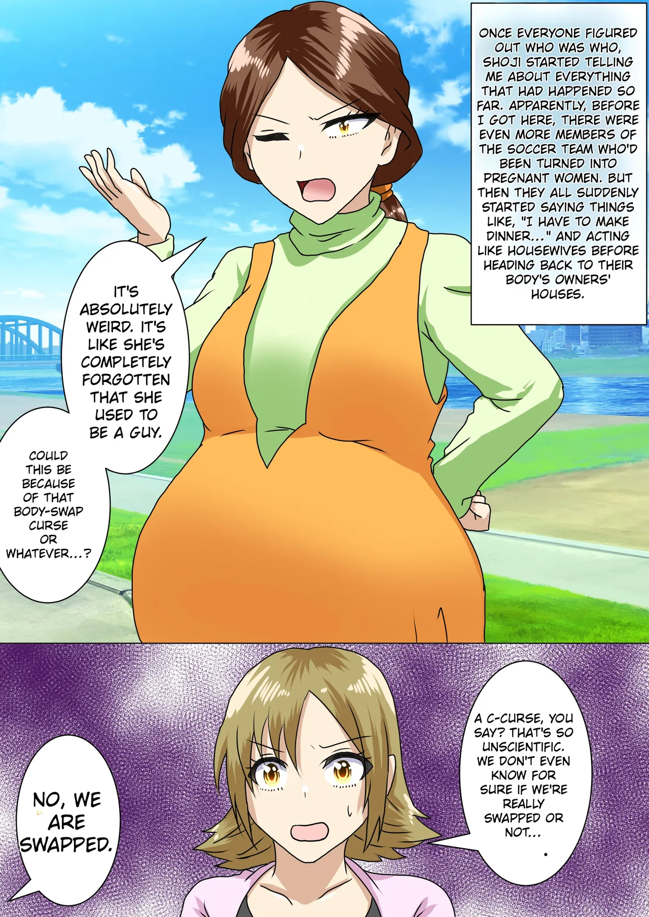 When I Woke Up This Morning, I Had Turned Into A Pregnant Woman With Huge Breasts… page 7