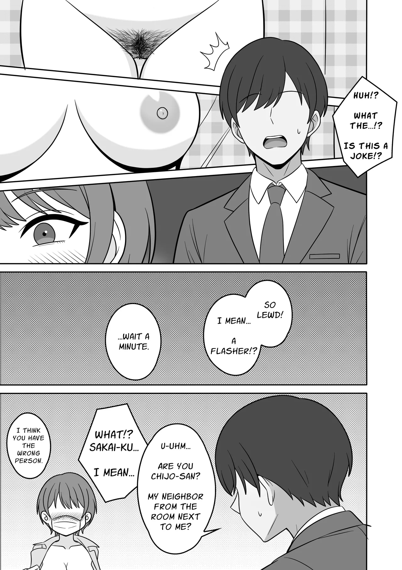 Yeah! I Caught An Exhibitionist Wife!! page 6