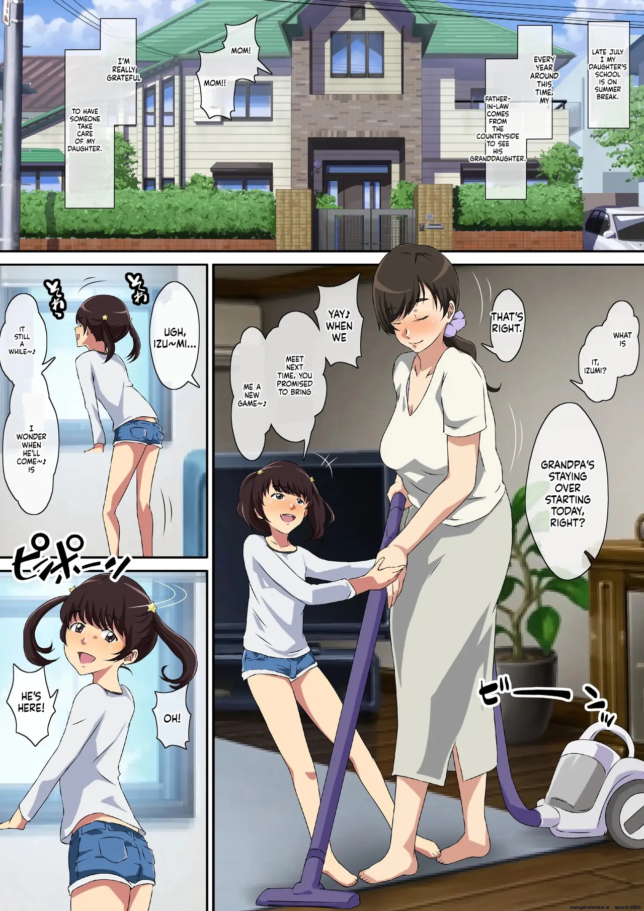 Yokkyuu Fuman Na Musuko No Tsuma Wa Gifu No Chinpo De Mesu Ni Naru page 3