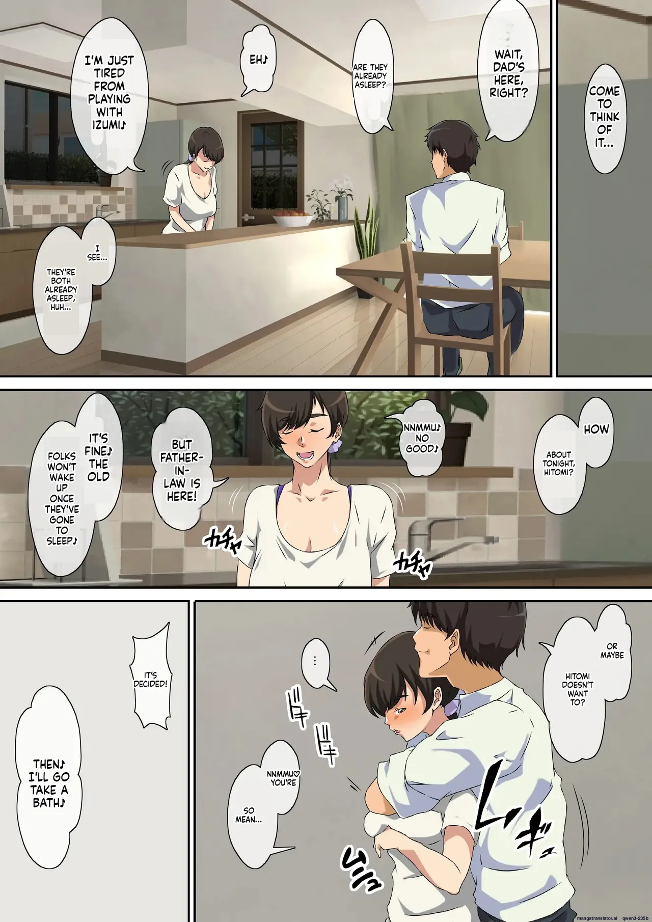 Yokkyuu Fuman Na Musuko No Tsuma Wa Gifu No Chinpo De Mesu Ni Naru page 6