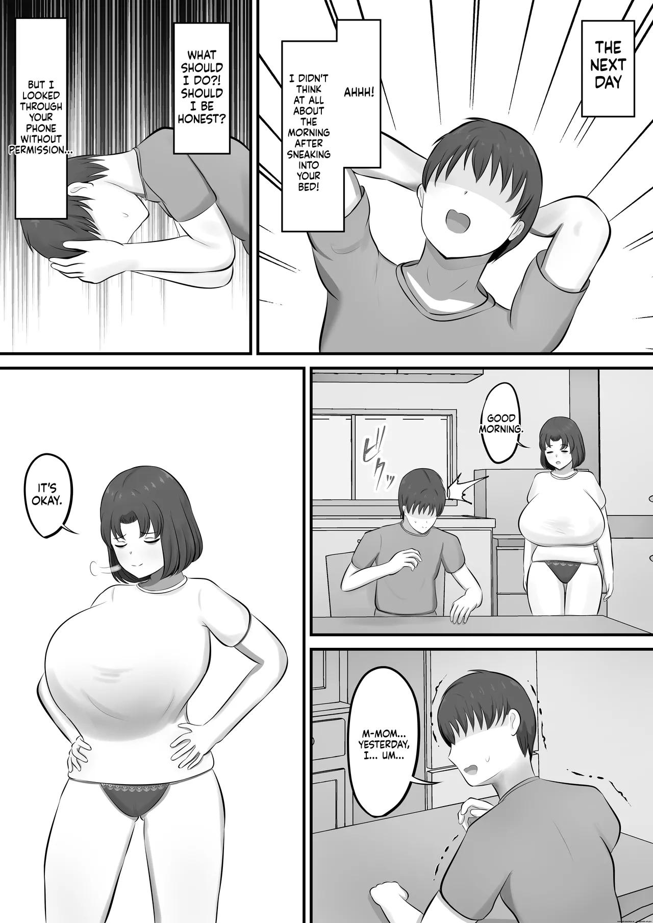 Yokkyuufuman De Fuminshou No Haha Ni Yobai Shita Hanashi page 24