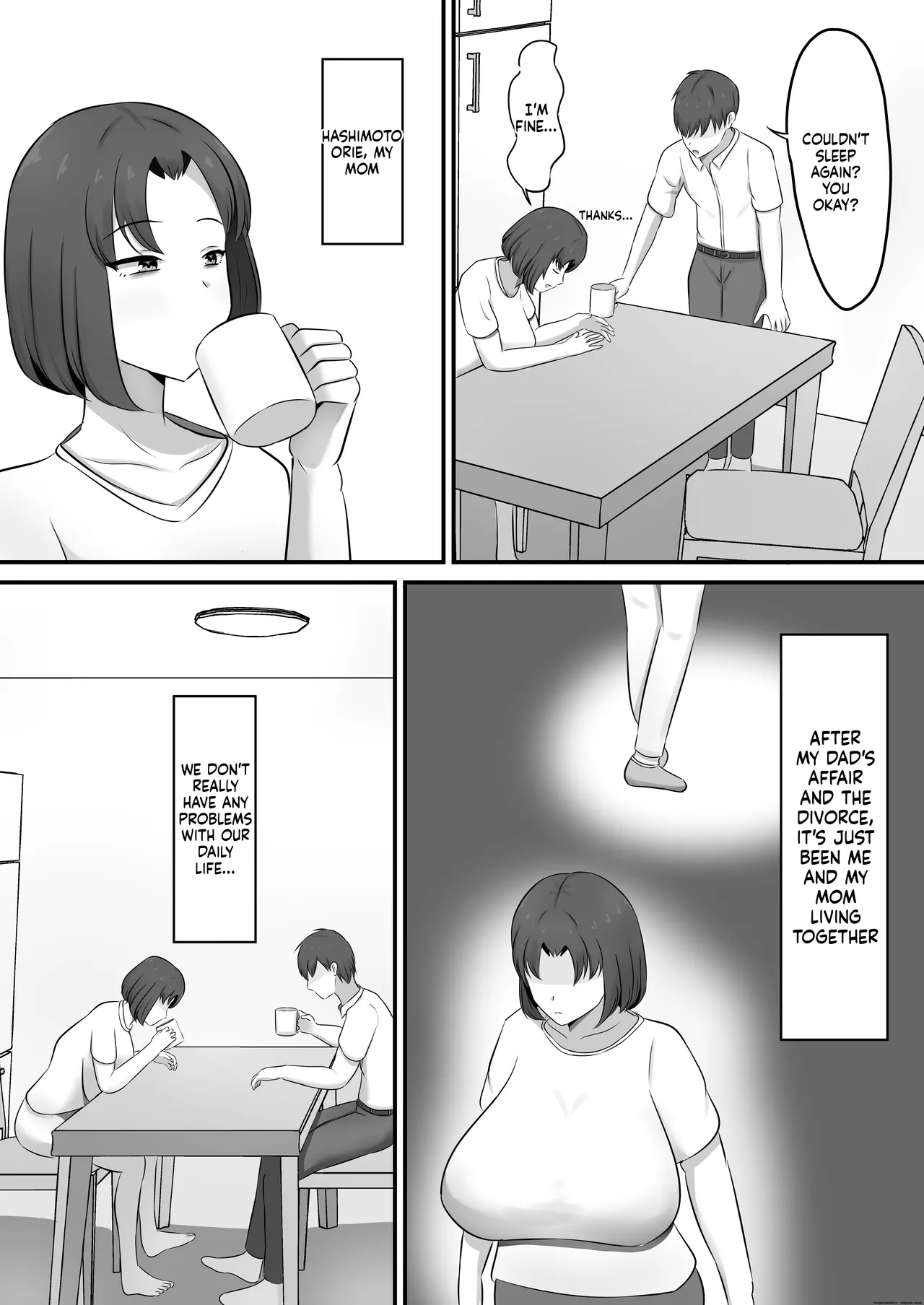 Yokkyuufuman De Fuminshou No Haha Ni Yobai Shita Hanashi page 3