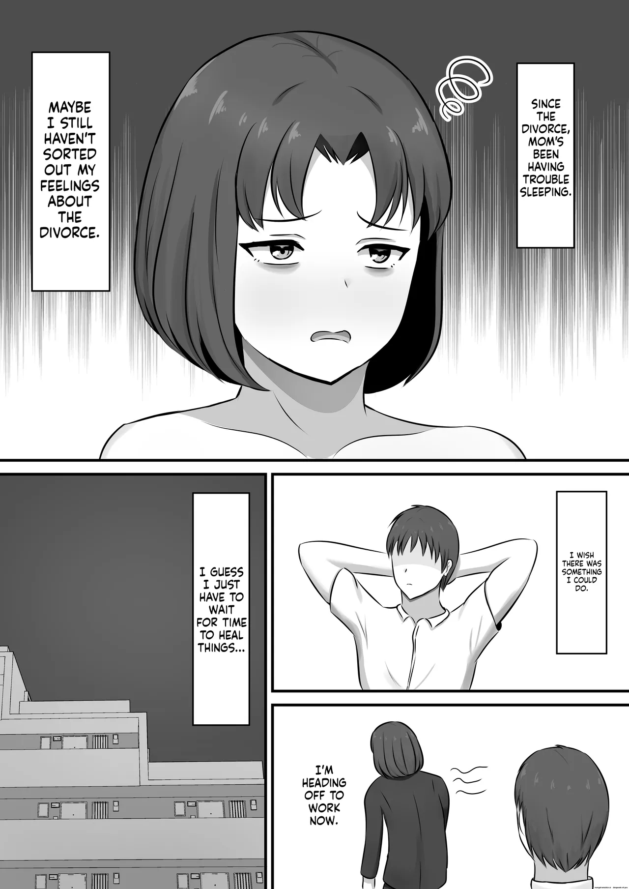 Yokkyuufuman De Fuminshou No Haha Ni Yobai Shita Hanashi page 4