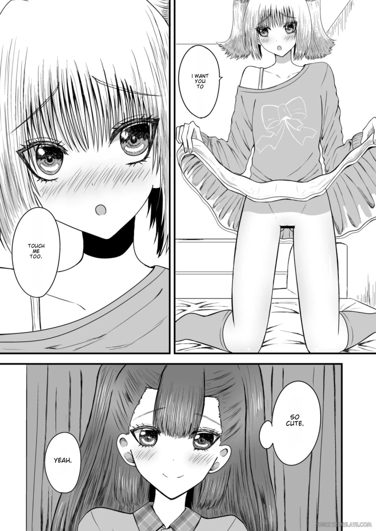 Yuri Renai Toshishita Osananajimi To Amaama Yuri Ecchi page 16