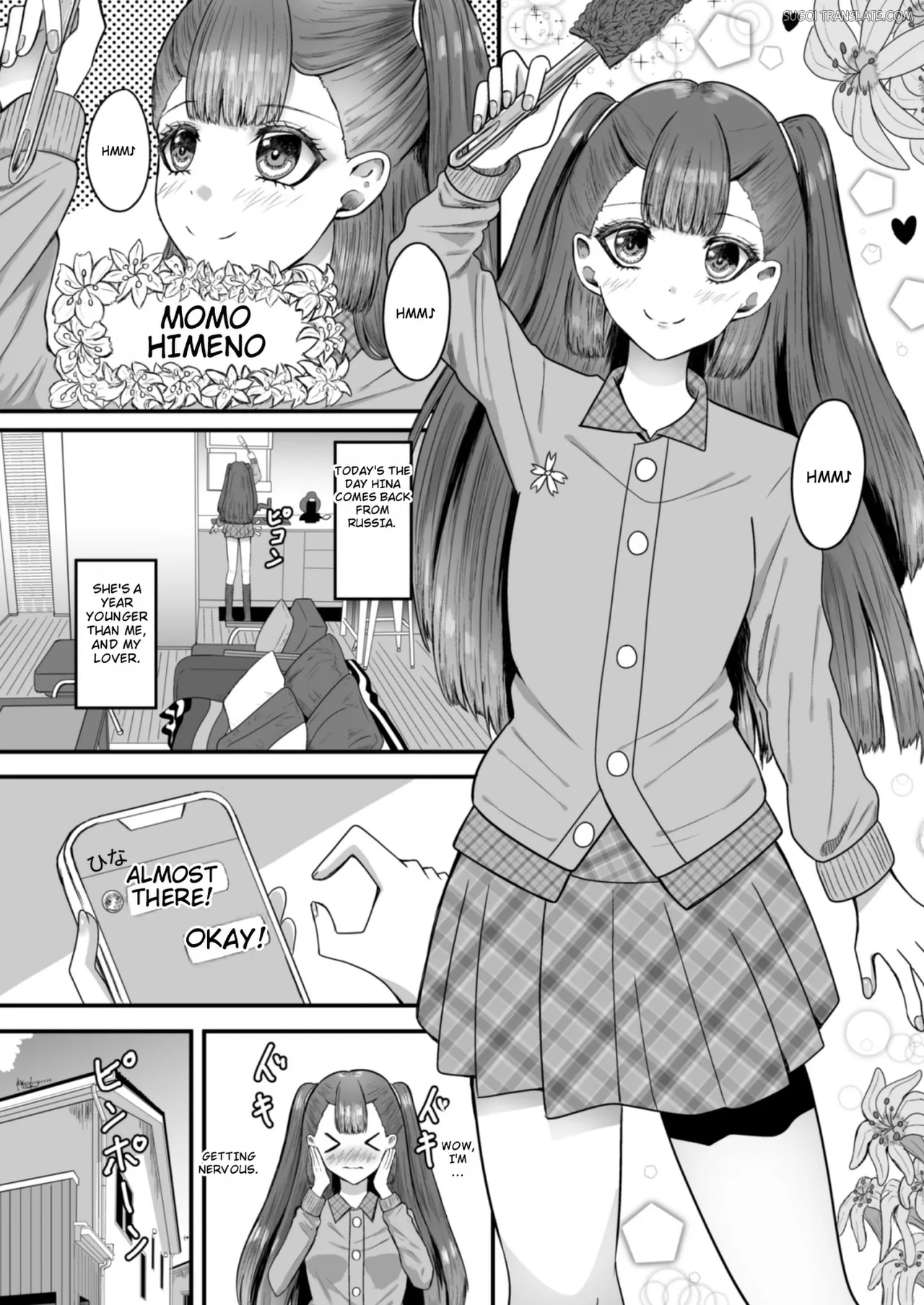 Yuri Renai Toshishita Osananajimi To Amaama Yuri Ecchi page 2