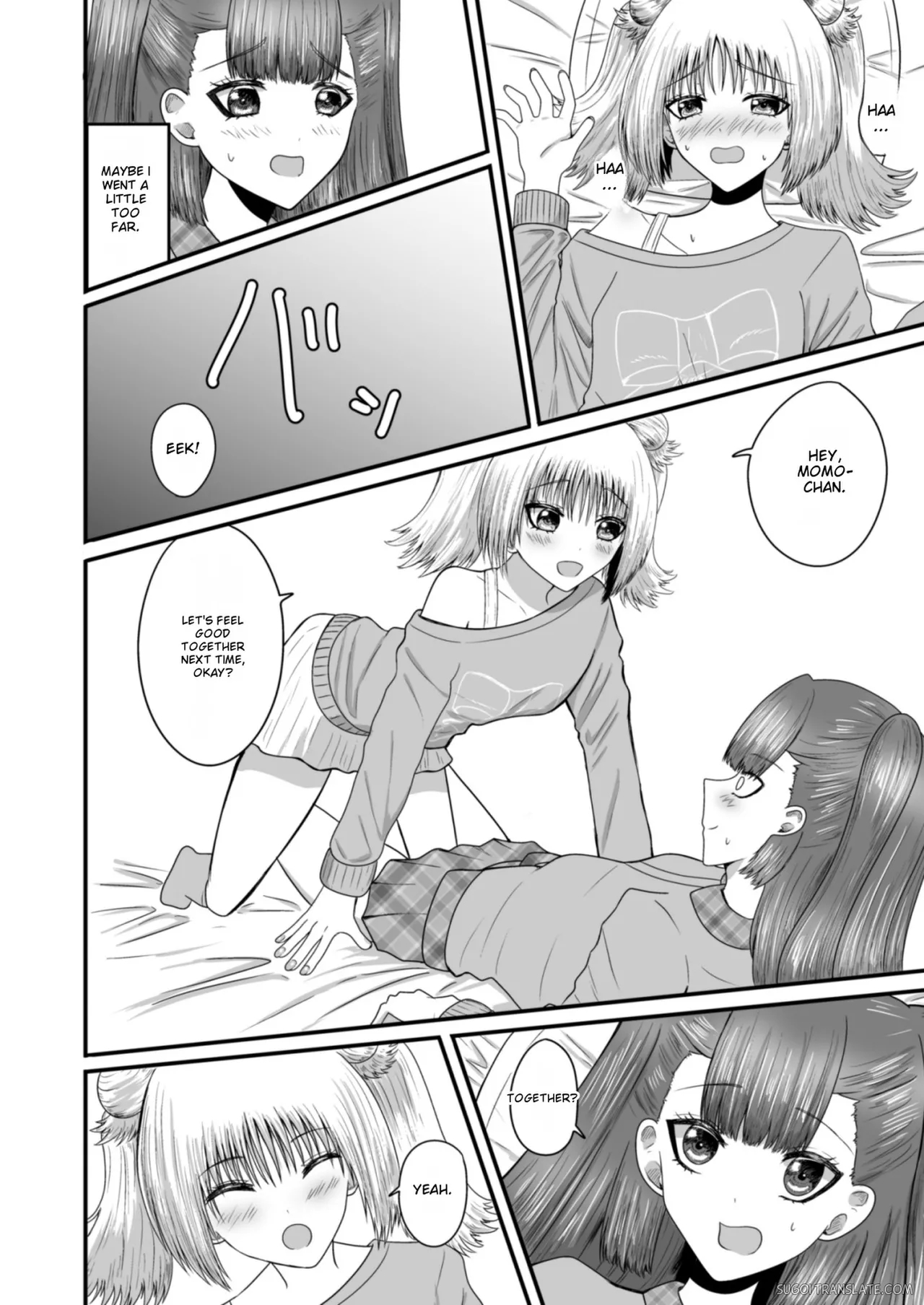 Yuri Renai Toshishita Osananajimi To Amaama Yuri Ecchi page 23