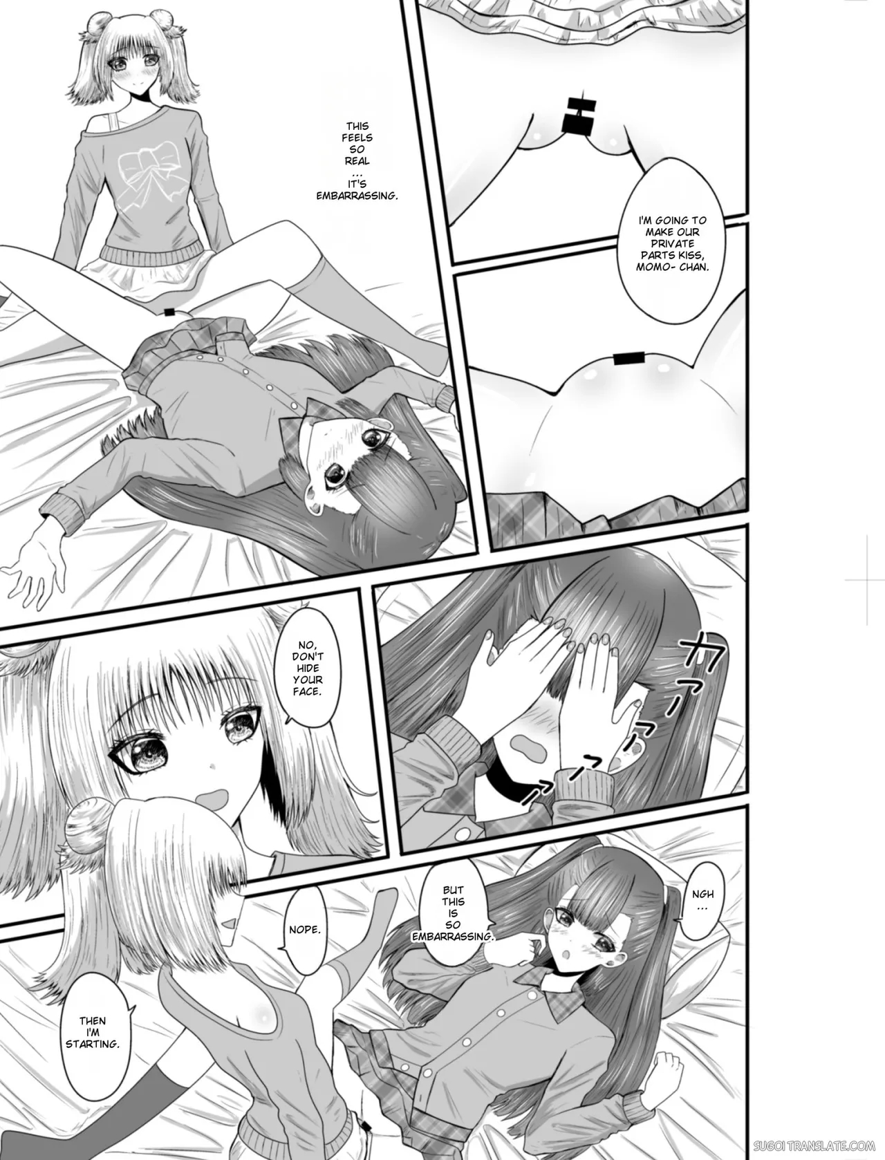 Yuri Renai Toshishita Osananajimi To Amaama Yuri Ecchi page 24